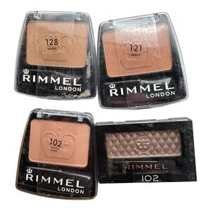 Rimmel London Blush Lot 3 + Eyeshadow‎ 102 Backstage Made in England